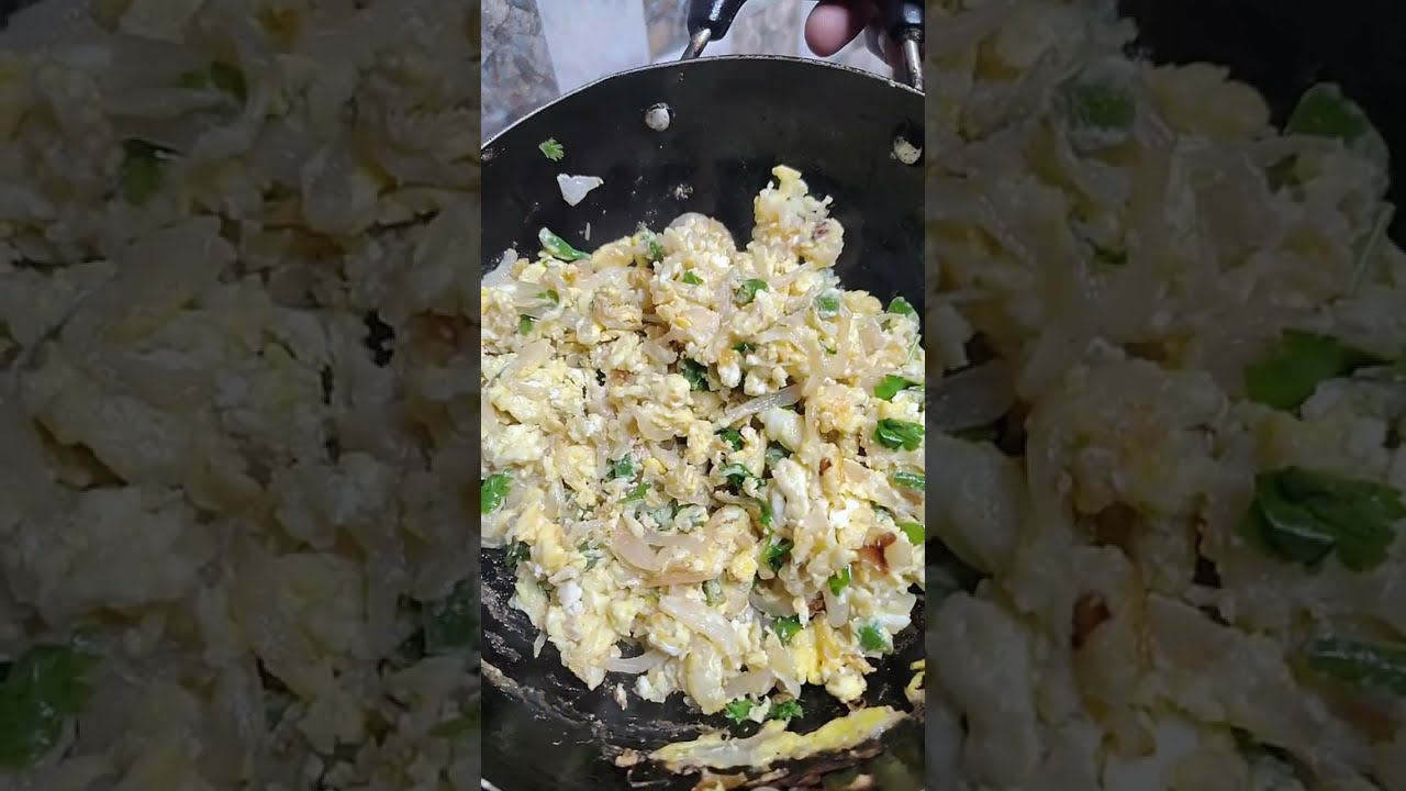 अंडा भुर्जी आसन रेसिपी | Anda Bhurji Easy Recipe | nagmanaazcooking live 