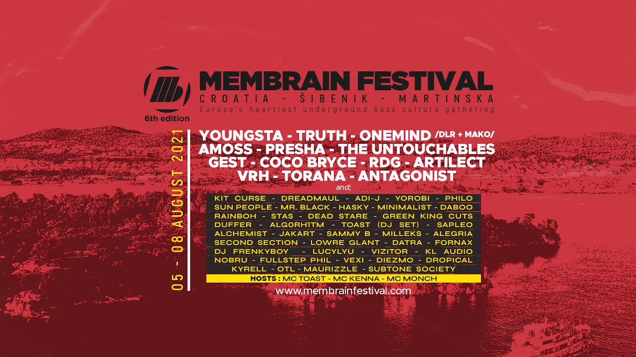 Membrain Festival 2021 - Promo - #DnB #Dubstep