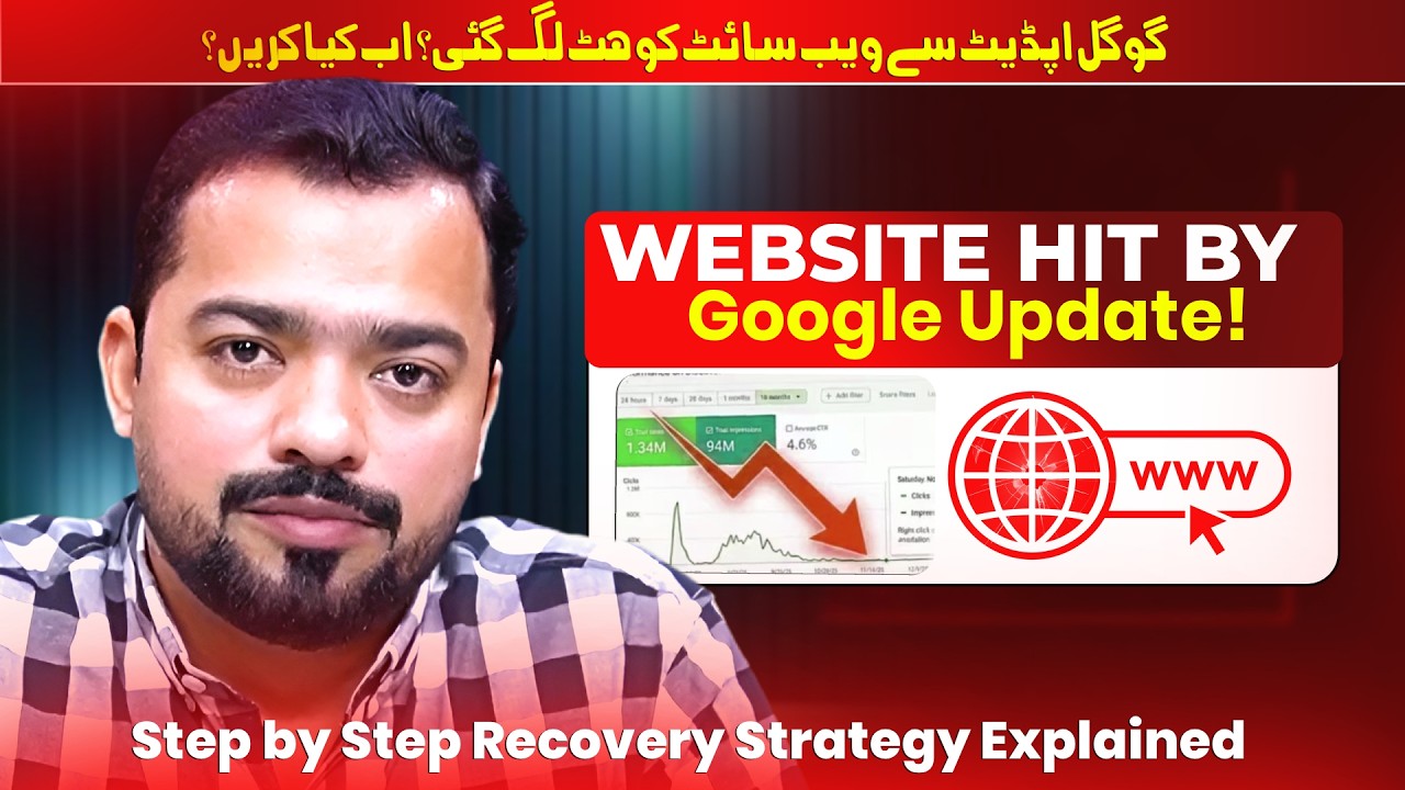 Website Hit by Google Update? | Step by Step SEO Recovery Strategy Explained | Faran Bilal