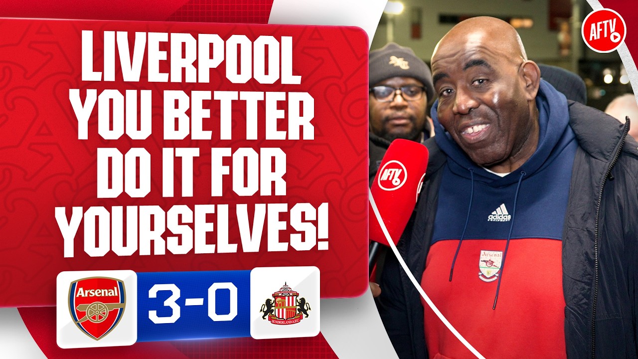 Liverpool You Better Do It For YOURSELVES! (Robbie’s Message) | Arsenal 3-0 Sunderland