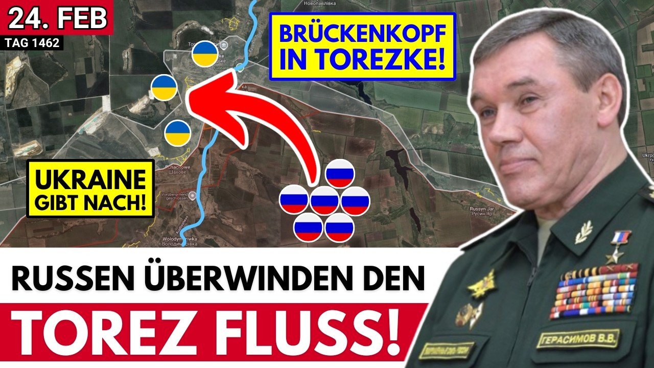 4 Jahre Krieg: Russland schlägt an der Flanke von Fedoriwka Druha zu, erster ATACMS-Einsatz in 2026!