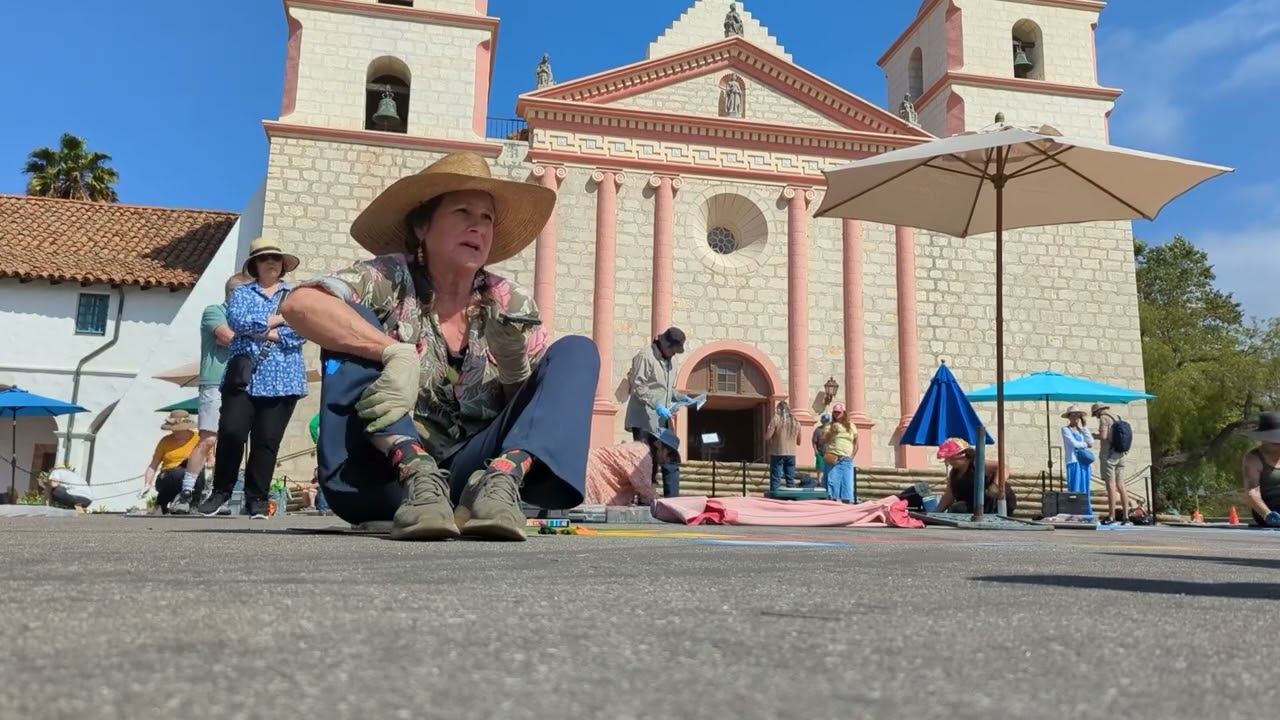 I-Madonnari Chalk Festival