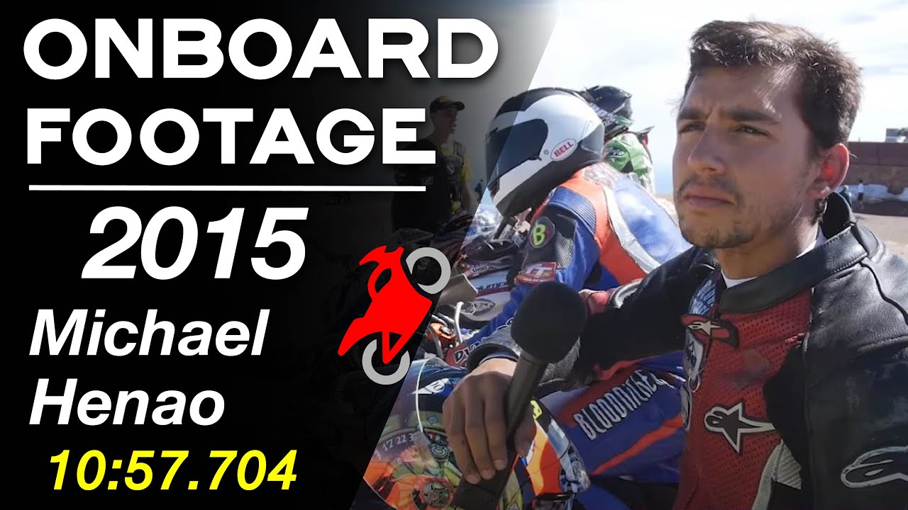 Michael Henao | Full Run Onboard + Interview | 2015 Pikes Peak International Hill Climb