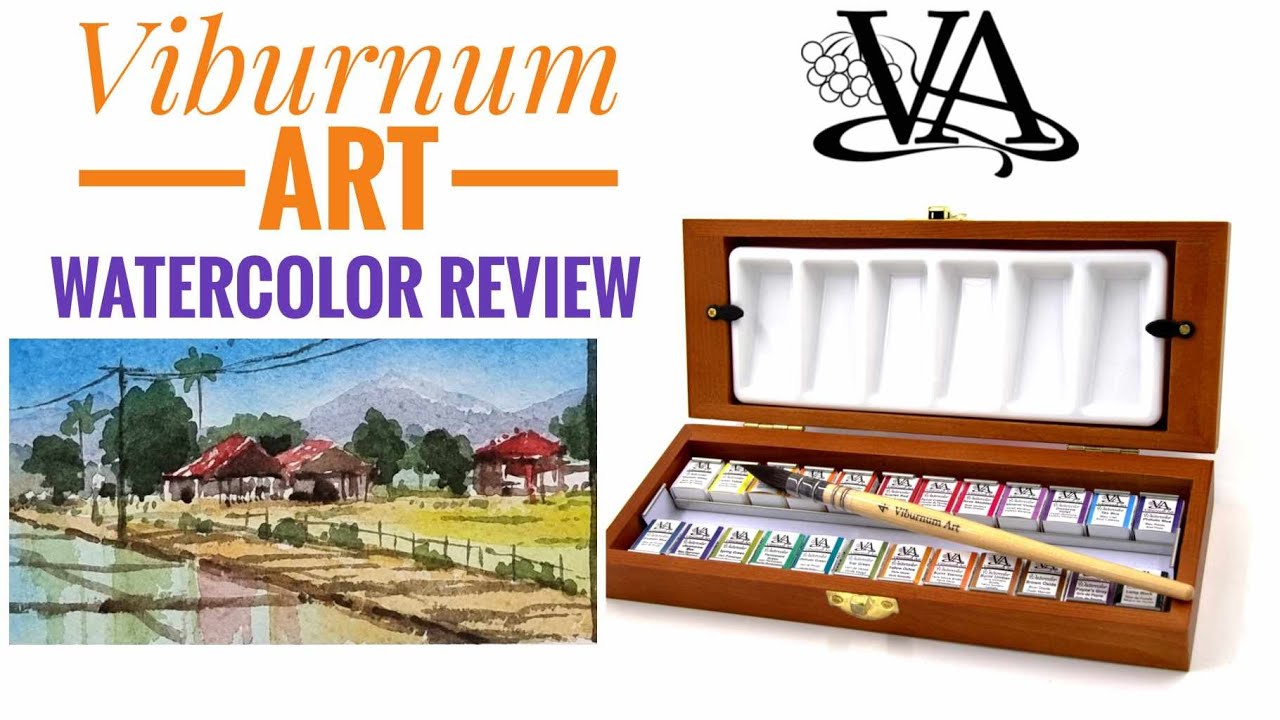 The Viburnum Art Watercolor : Is it worth the try? Let's review find out