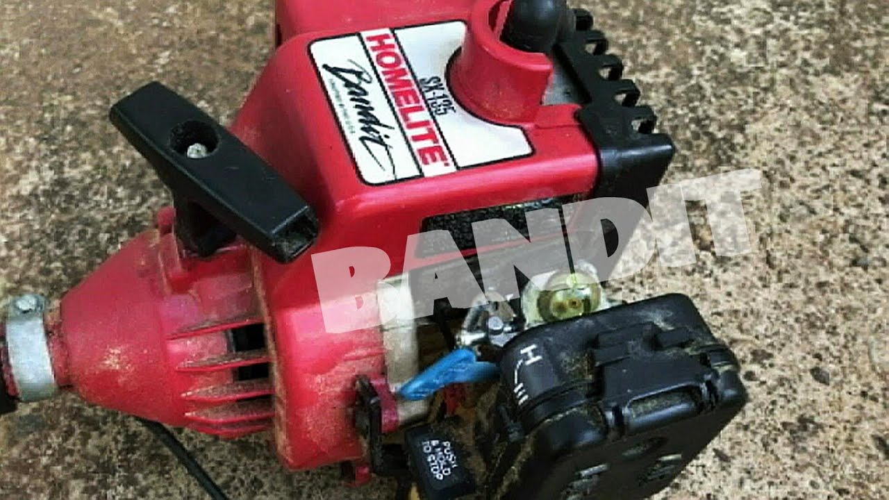 HOMELITE Gas String Trimmer Won't Start- BANDIT SX -135 REVIVAL