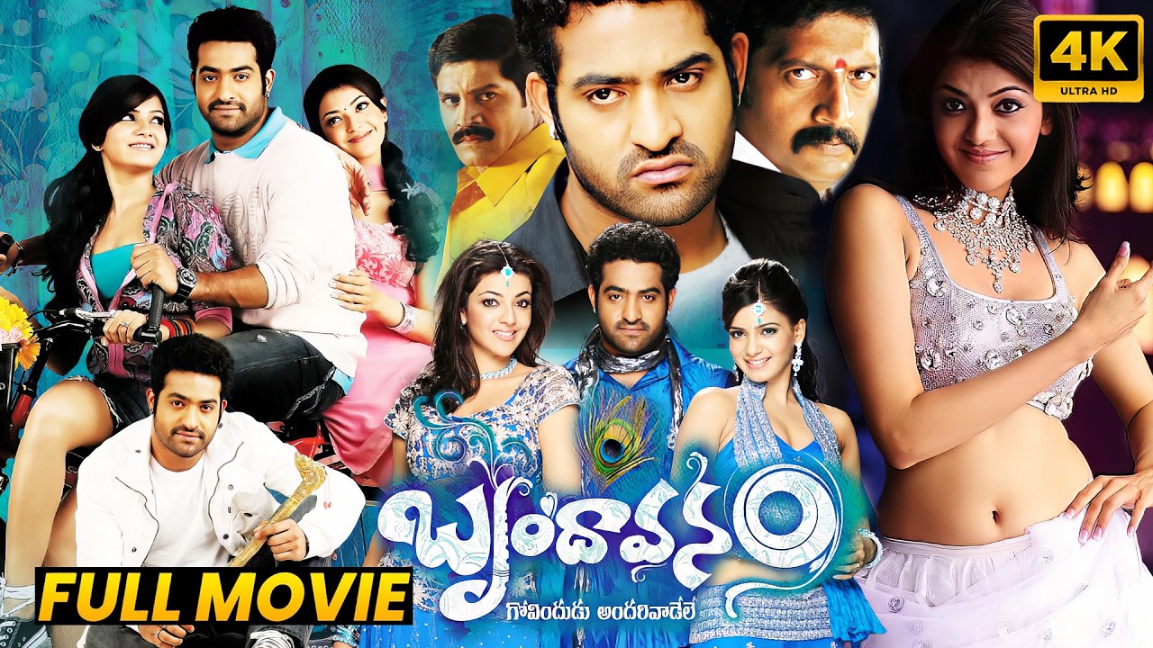 Brindavanam Telugu Blockbuster Action Comedy Full Movie HD || JR NTR And Kajal Agarwal Movie || LM