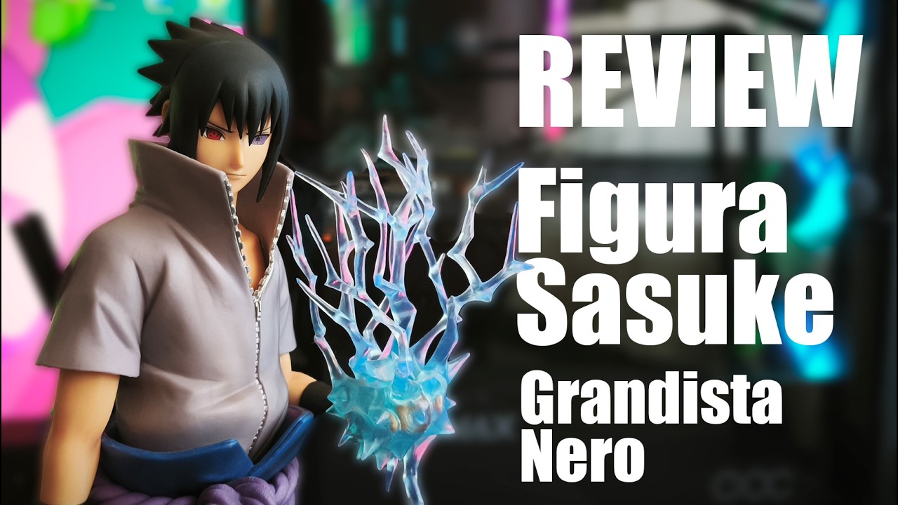 Figura Banpresto Sasuke Uchiha #2  Shippuden Grandista Nero  [Review en Español]