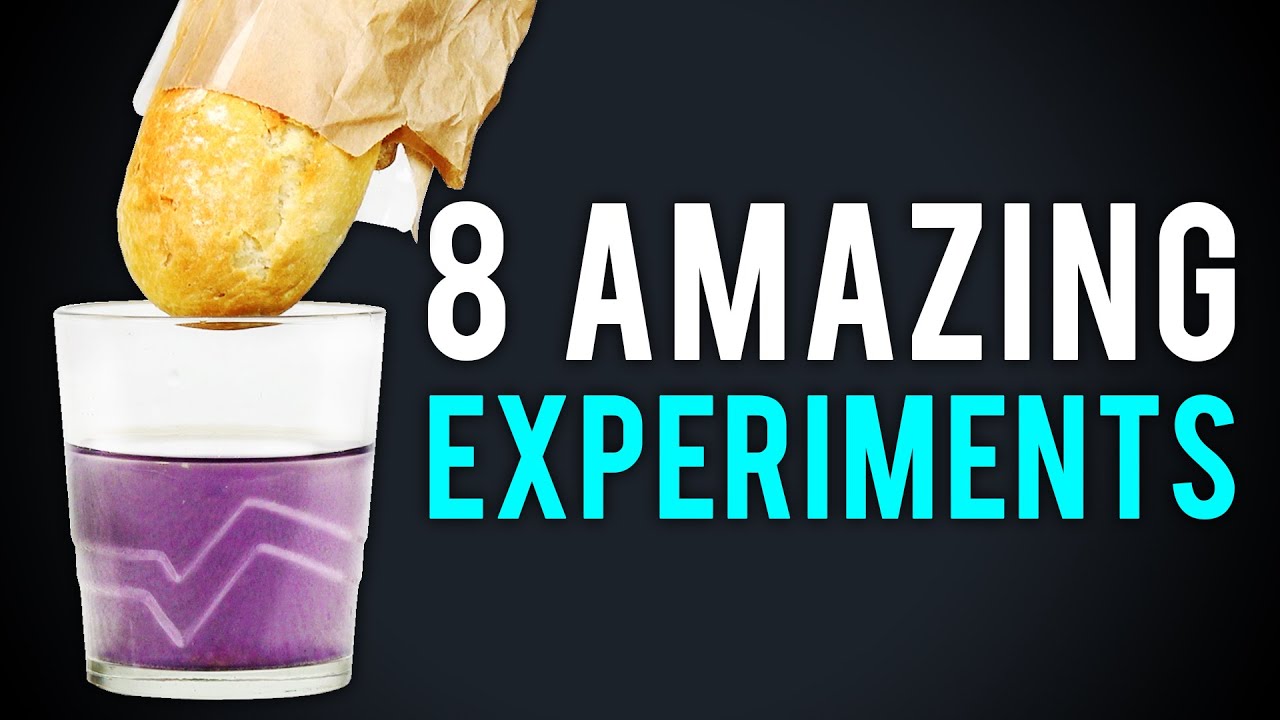 8 NEW Crazy Experiments that look like Magic! Amazing Science, Chemical & Physics Tricks Compilation