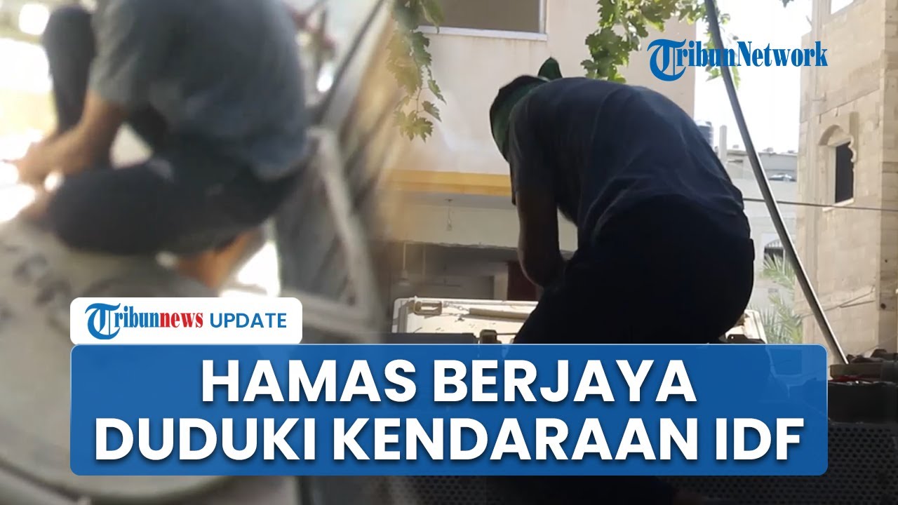 Hamas Berhasil Rampas dan Duduki Kendaraan Militer Israel di Gaza, Drone Jebakan Juga Dibongkar