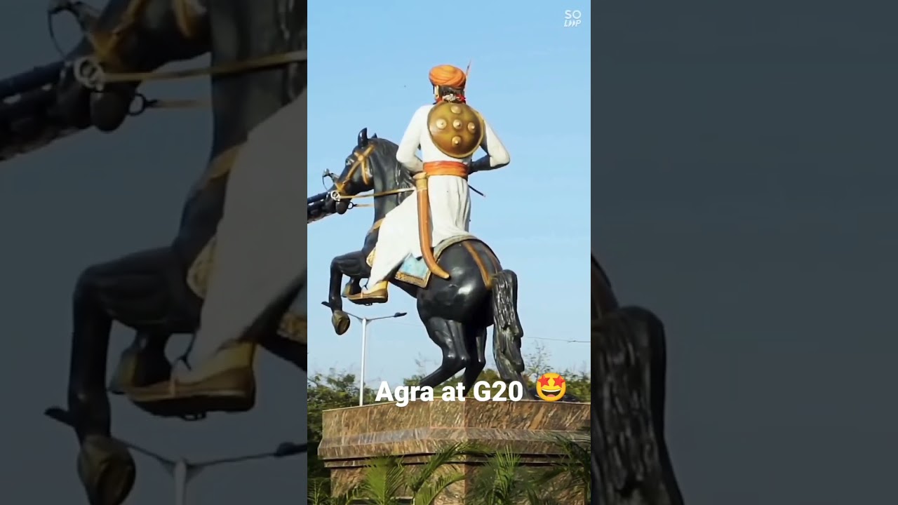 Agra at G20 🤩 | G20 in India | Tajmahal decorated for G20