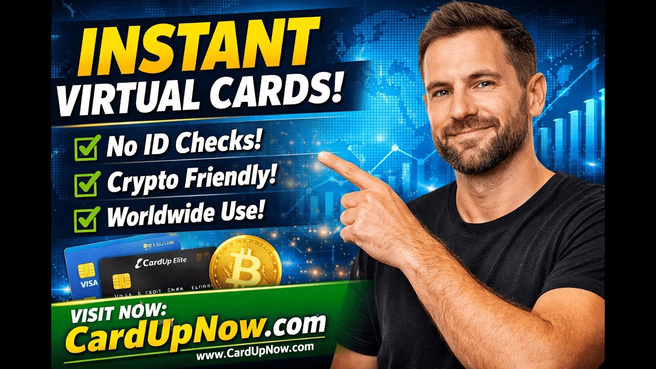 Virtual Card Buy | Get Instant Virtual Card from CardUpNow for Online Payments