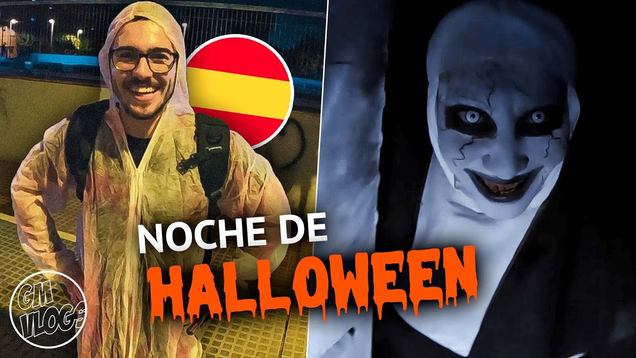 👻 Así es celebrar la noche de HALLOWEEN en ESPAÑA | Pasaje del TERROR en Montequinto (Sevilla)