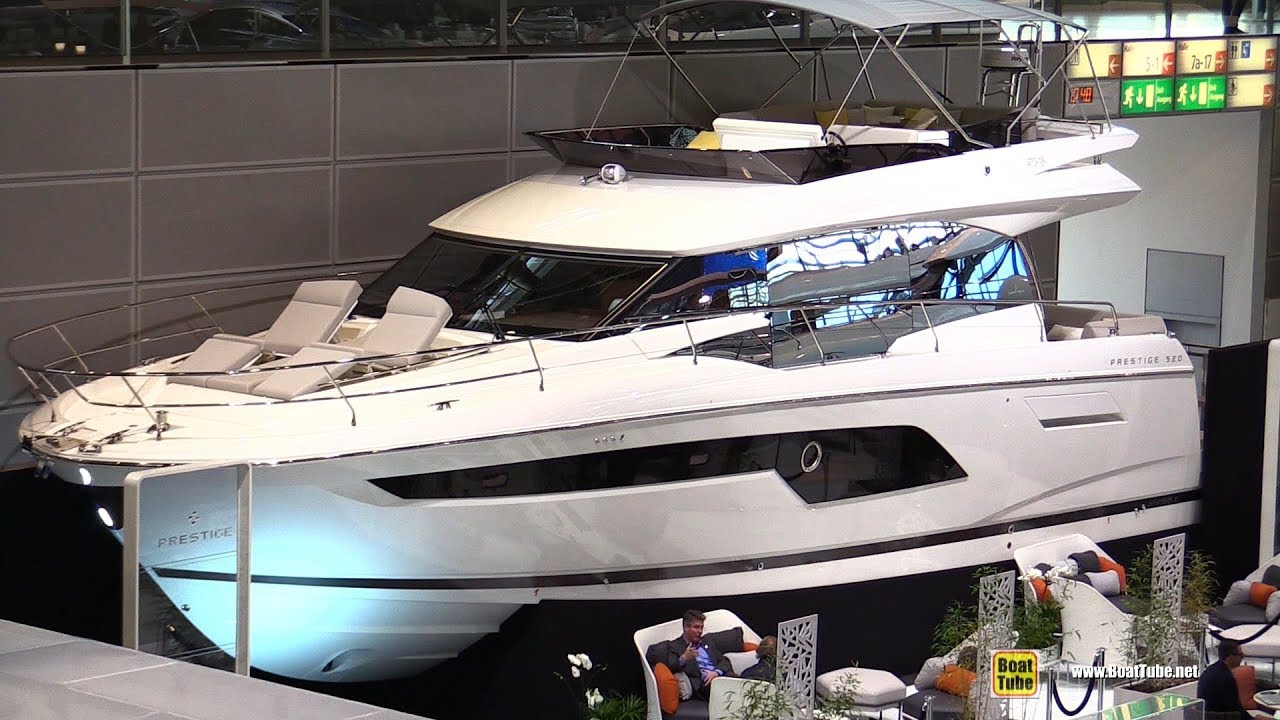 2020 Prestige 520 Luxury Yacht - Walkaround Tour - 2020 Boot Dusseldorf