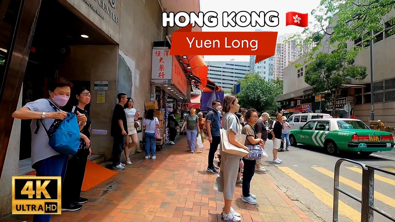 🇭🇰 Exploring Yuen Long New Territories Hong Kong  4K May 2025