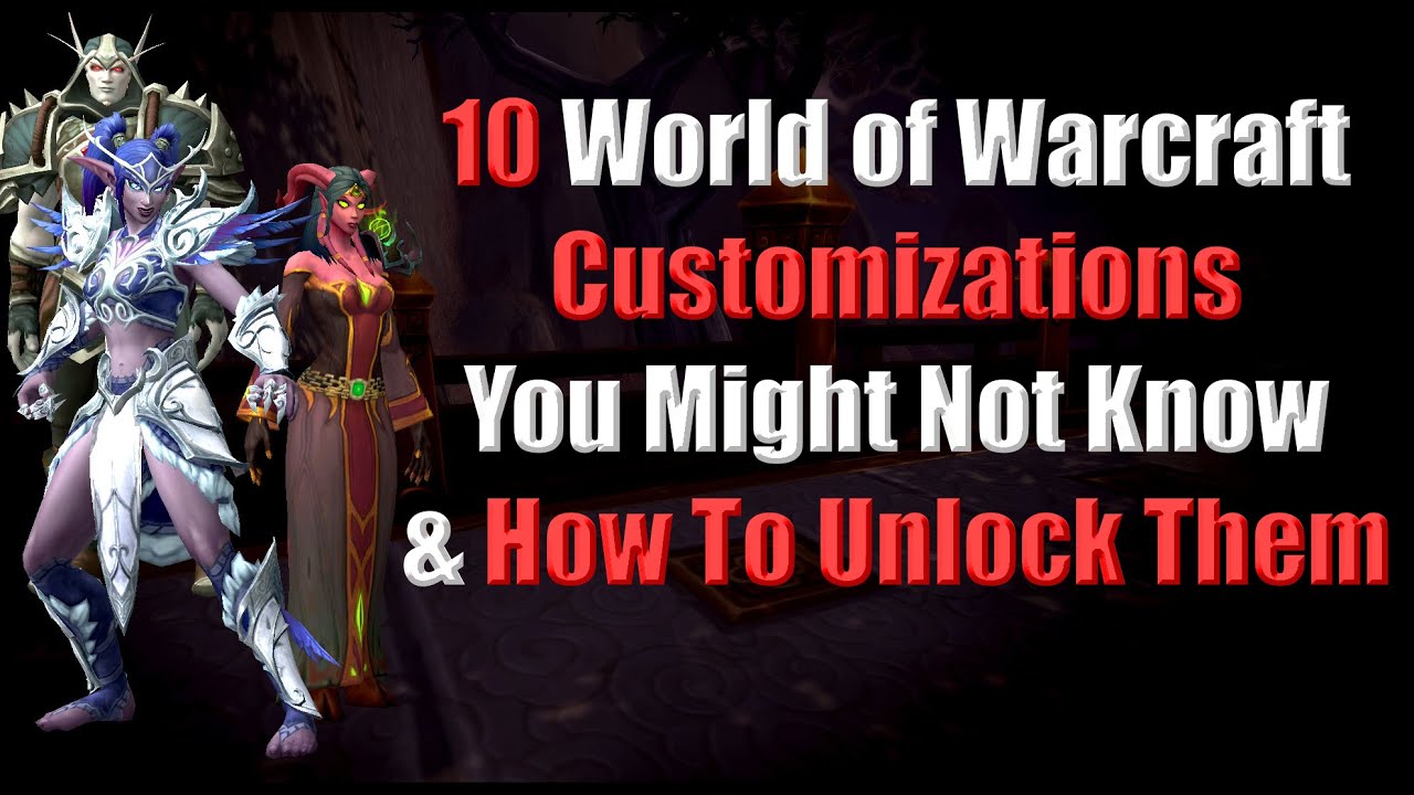 10 настроек World of Warcraft, о которых вы могли не знать, и как их разблокировать
