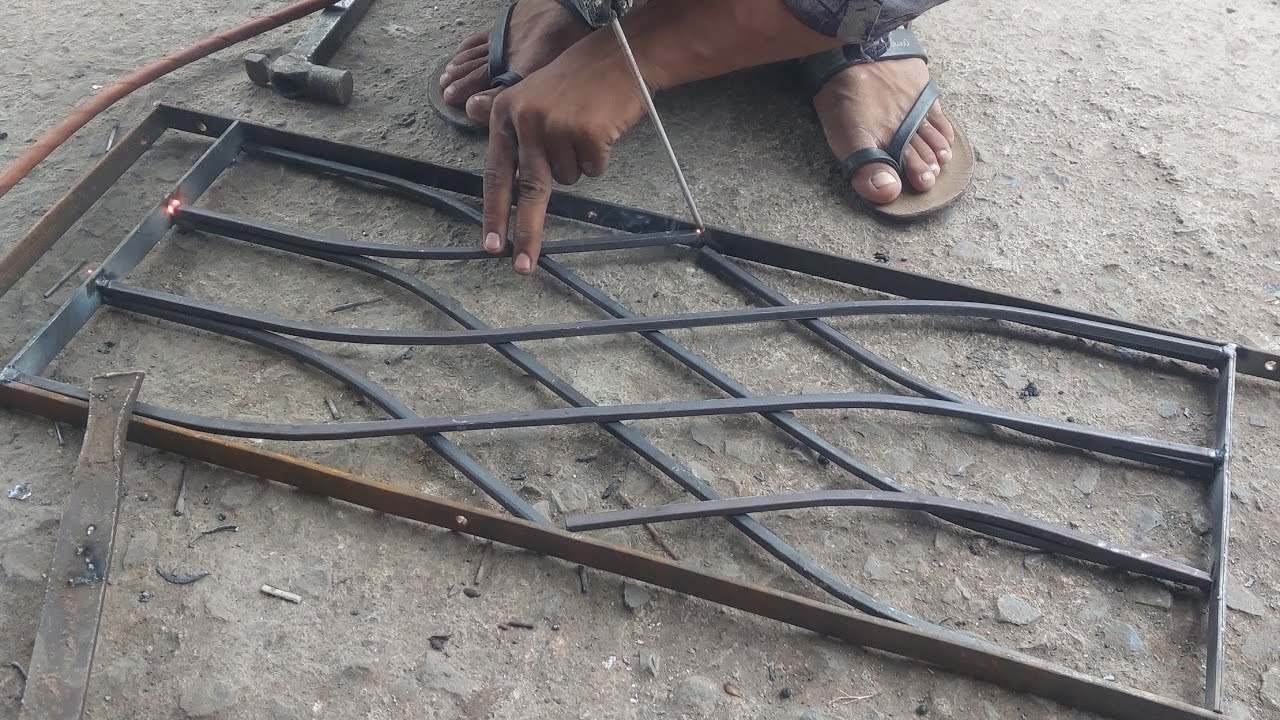 How To Make Air ventilator New Design | Round shape bar ventilator