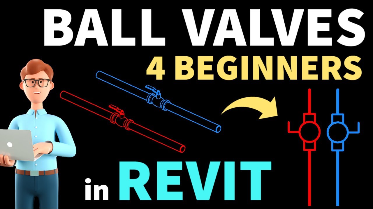 How to use Ball Valves and Add Custom Valve Symbols in Revit MEP