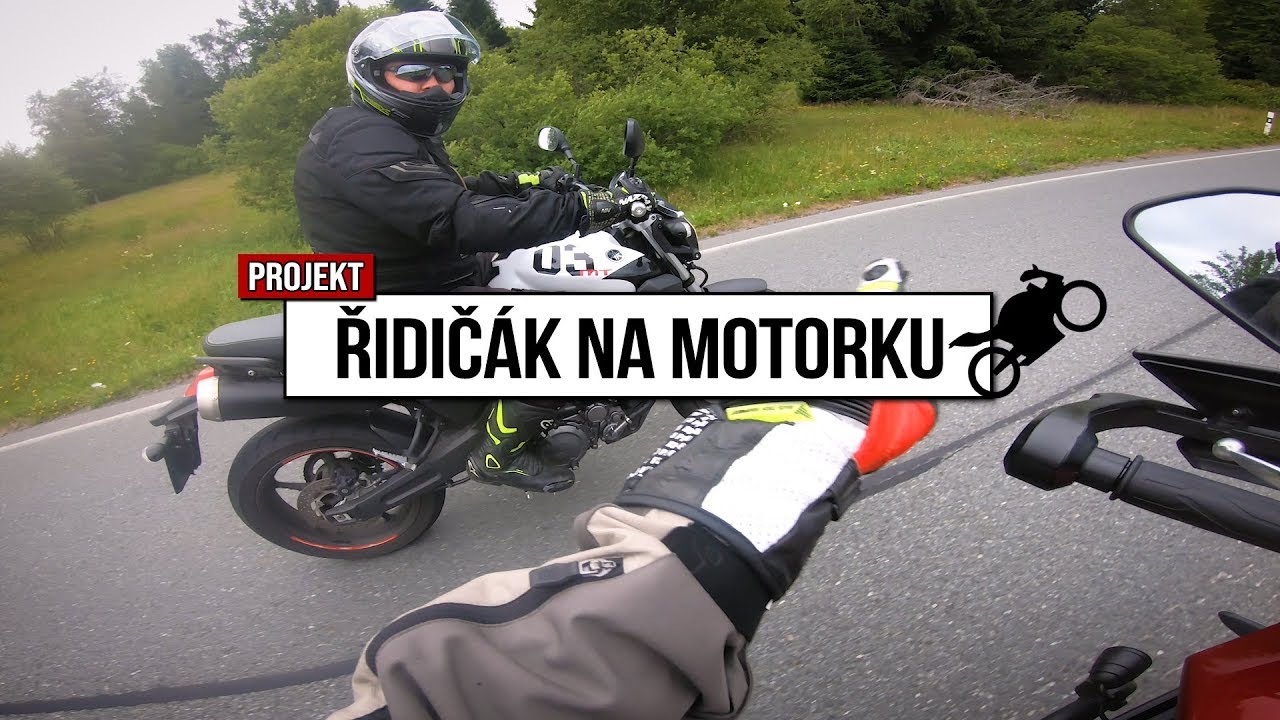 UPEKLÁ SPOJKA A CESTA DOMŮ BEZ DEŠTĚ | MOTOŠKOLA | ŘIDIČÁK NA MOTORKU | ZDOKONALOVACÍ KURZ