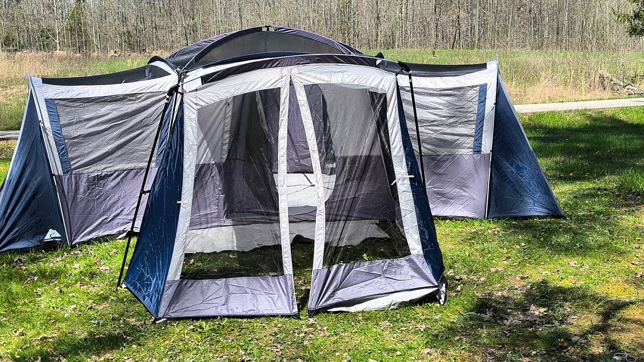 20 Person Ozark Trail 4 Room Tent