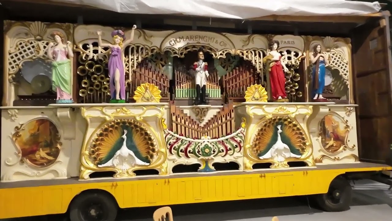 The Hollycombe 98 Key Marenghi Scenic Fairground Organ 