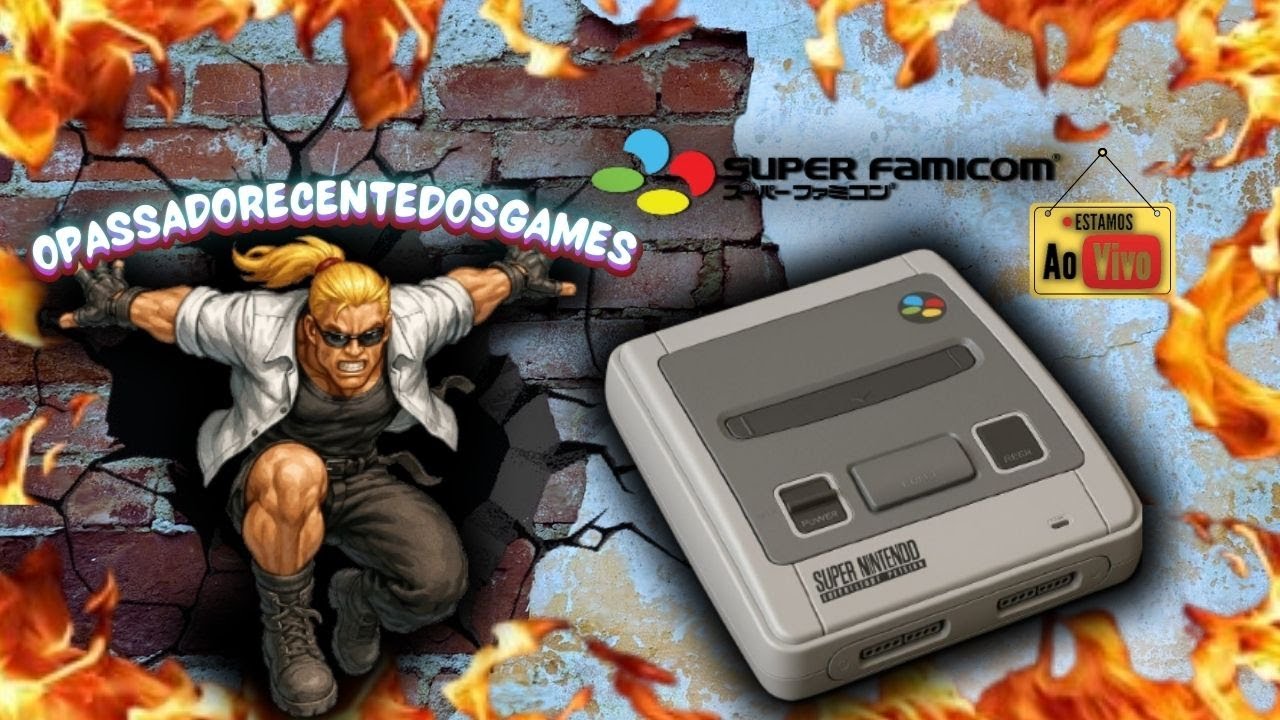 SUPER NINTENDO / SUPER FAMICOM AO VIVO