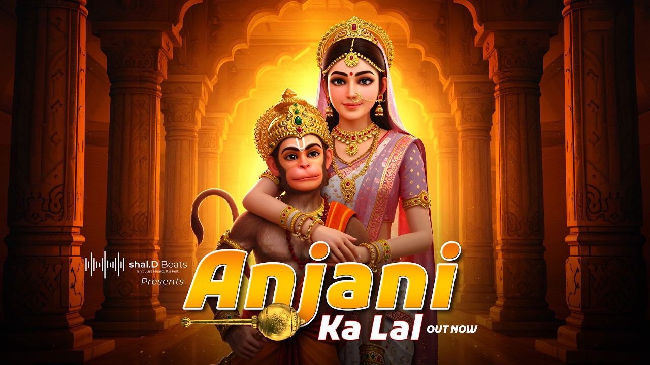 Anjani Ka Lal – Mahabali Veer Hanuman | Powerful Lyrics Video! 🔥