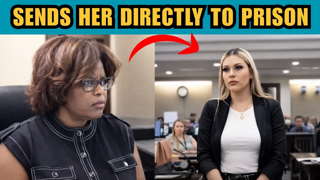 Judge Boyd Rejects Probation and Sends Her Directly to Prison — A Shocking Court Moment