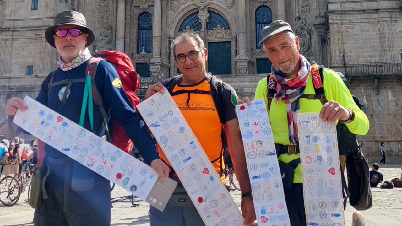 aprile 2023 - 12 tappe, alberghi e km del nostro cammino da Leon a Santiago