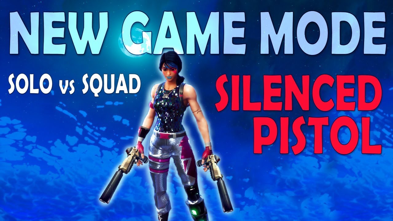 SNEAKY SILENCERS - 20 KILL SOLO VS SQUAD | NEW GAME MODE (Fortnite Battle Royale)