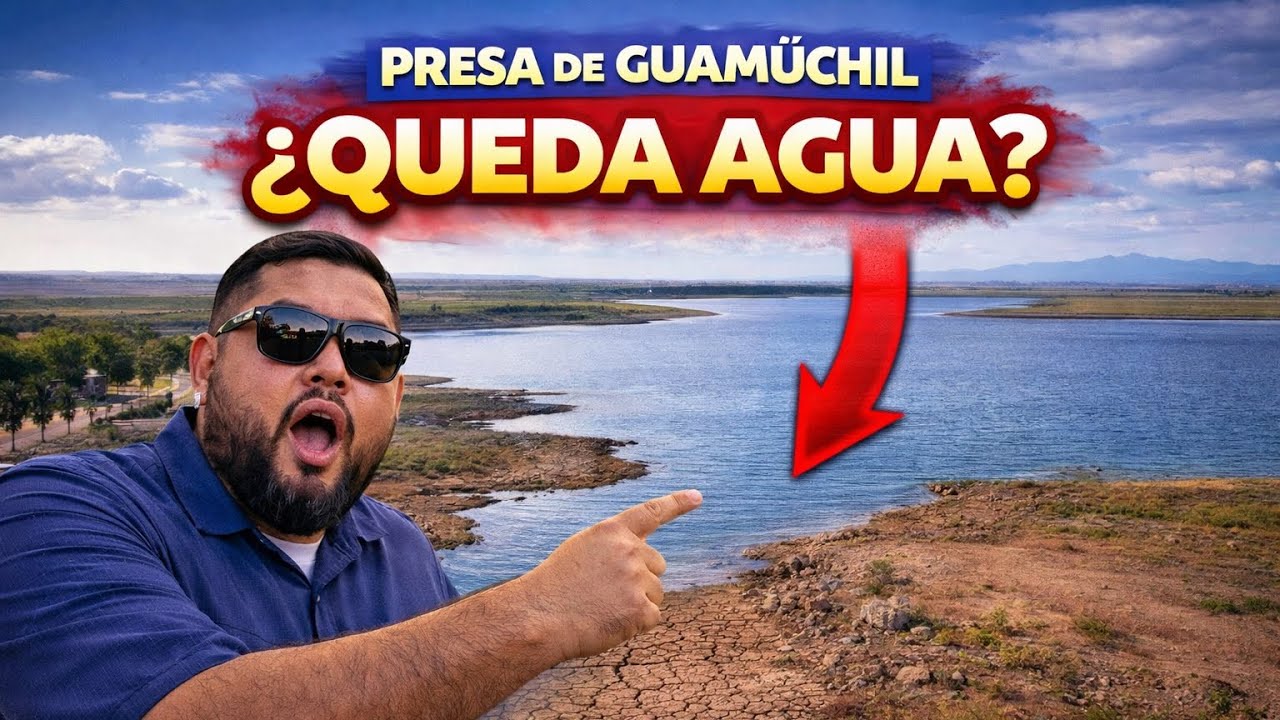 Fuimos por agua a la Presa de Guamúchil… y encontramos a un cantante 😳
