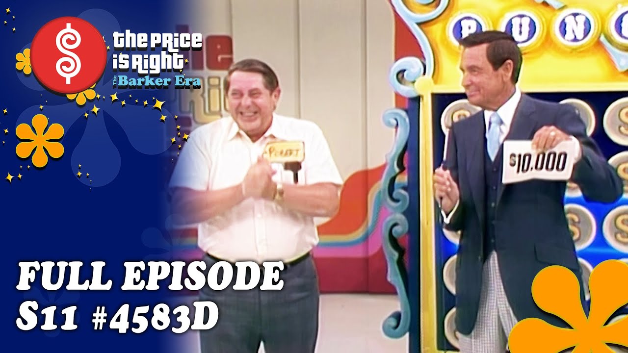 The Price Is Right with Bob Barker FULL EPISODE September 15, 1982 | 9/15/82 | 4583D