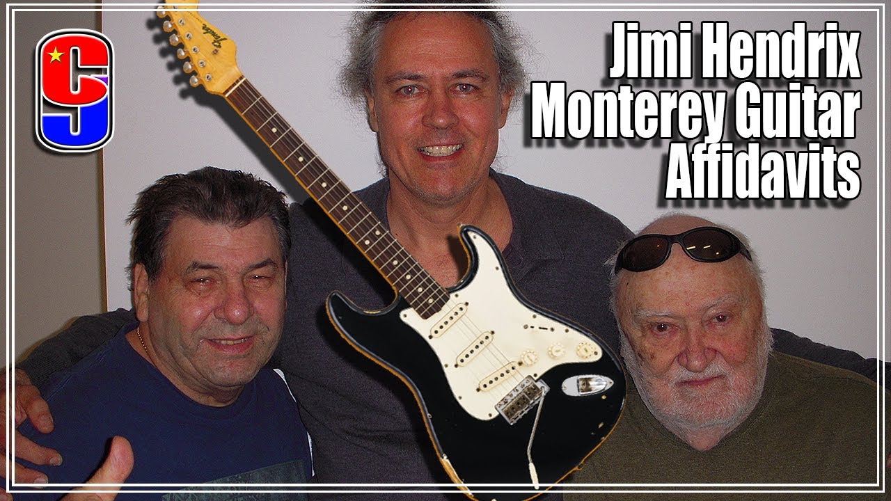 Paul Davids takes Hendrix Monterey Strat Video DOWN & THERE'S MORE!