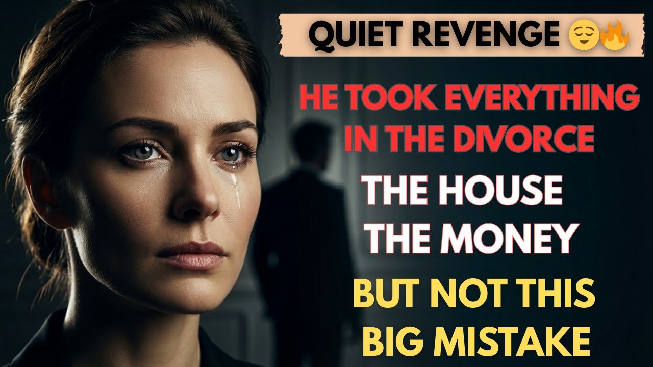 My Husband Took Everything in the Divorce 💔 — He Had No Idea What He Was Really Taking