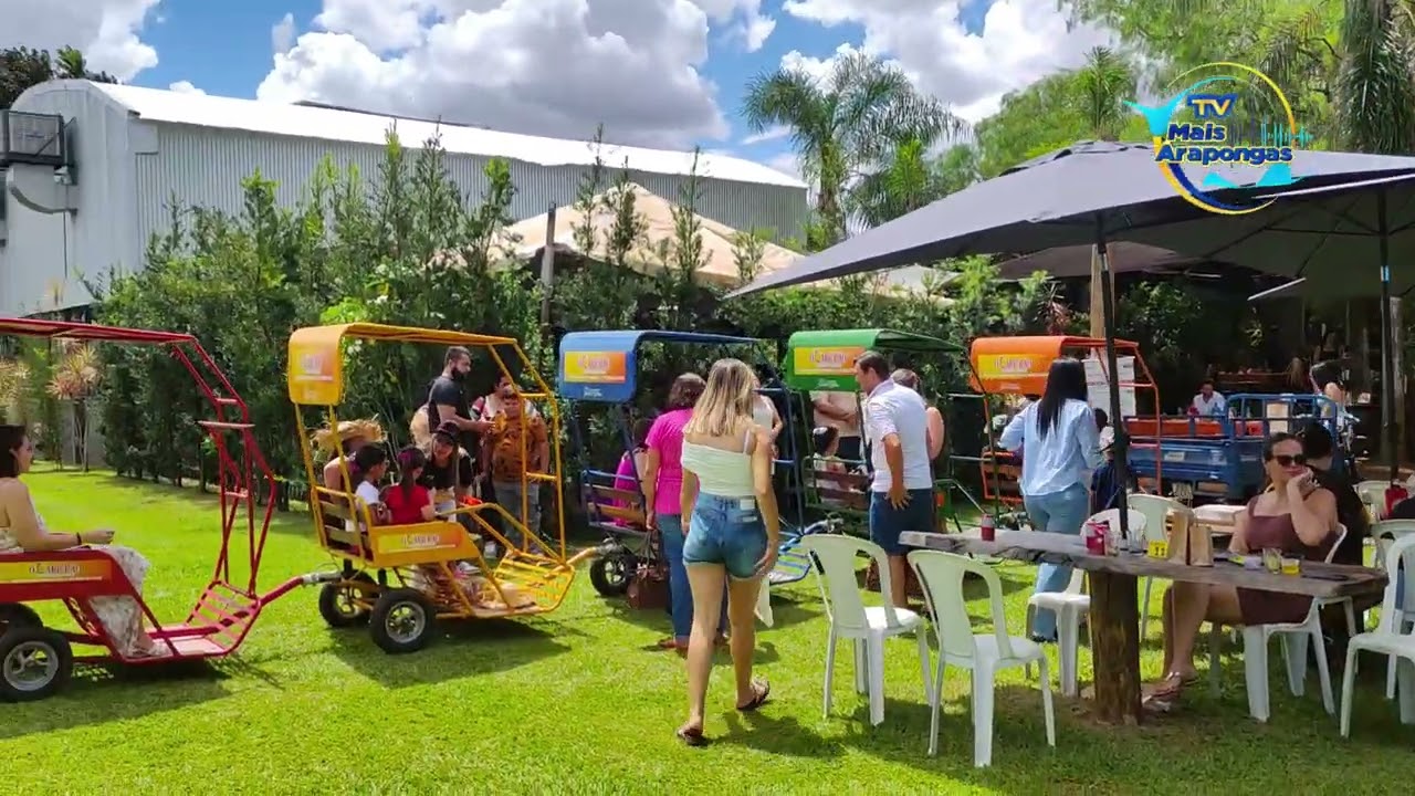 Restaurante rural Carpirão, que fica no Aricanduva, na cidade de Arapongas.