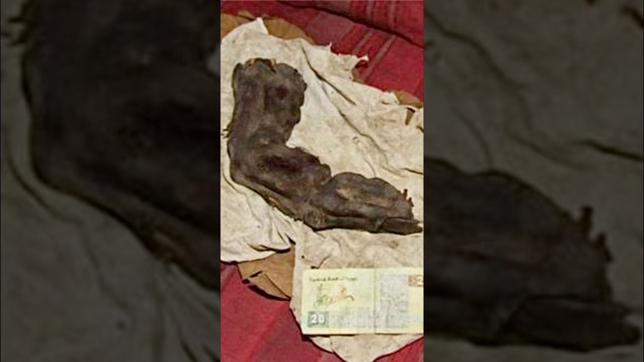 Giant Egyptian Mummy Finger? #shorts #history