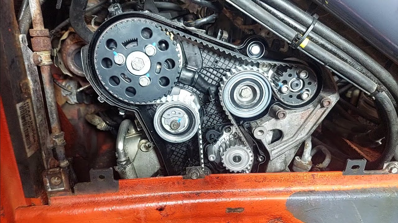 Linde H35D taiming belt replacement vw Industryal engine cpyb