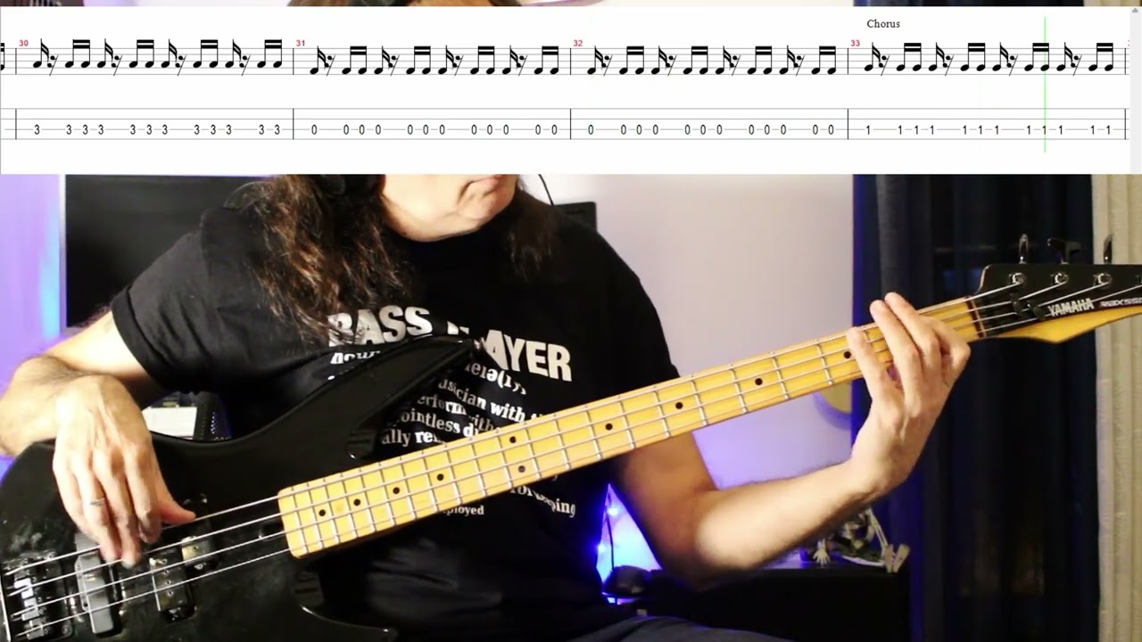 Anastasia - Left Outside Alone - Bass Cover with Tab