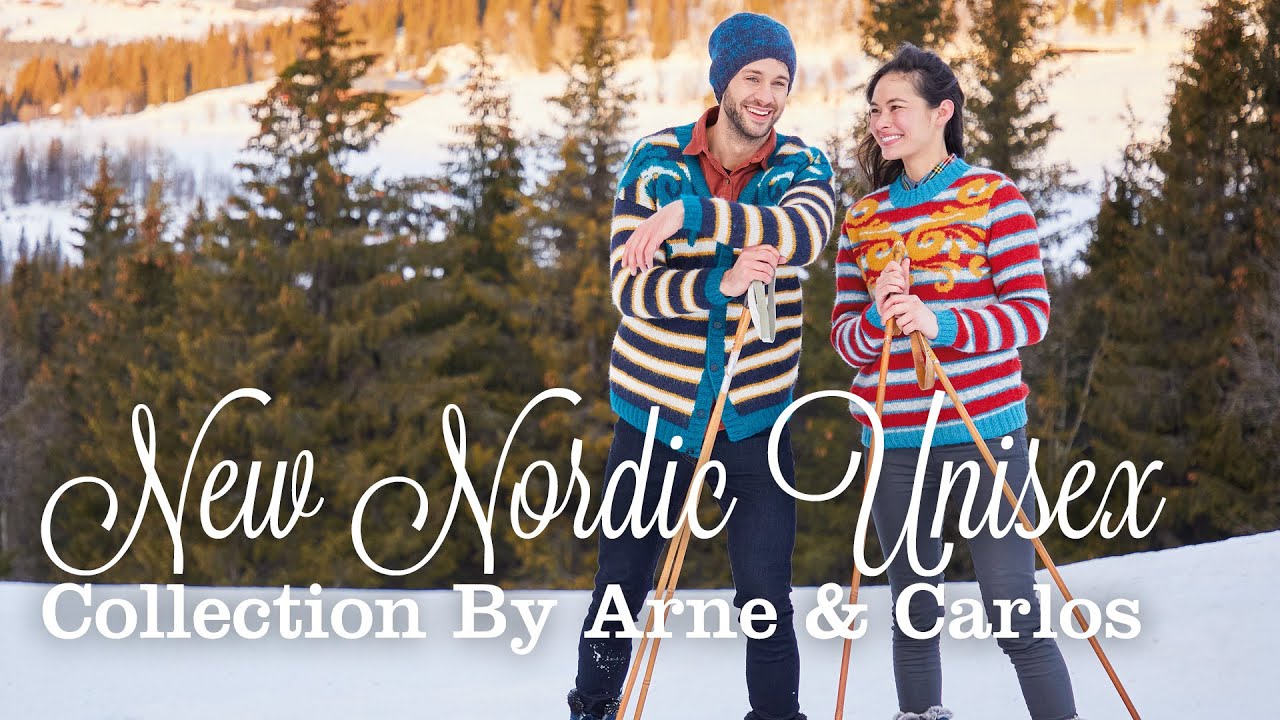 New Nordic Unisex Collection by Arne & Carlos - Rowan Knitting Pattern Book Review