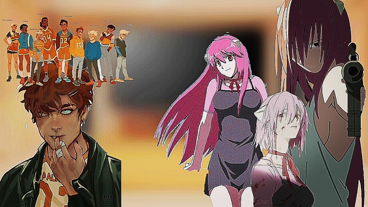 All For The Game react to sister Neil as Lucy/Nuy/Реакция ВРИ на сестру Нила это Люси /Ню
