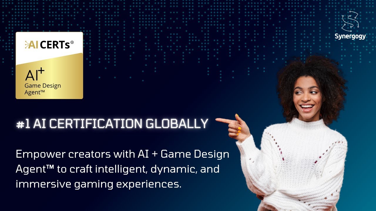 Best AI Certification in Game Design Agent | Autonomous Game Agents, AI NPCs & Intelligent Design