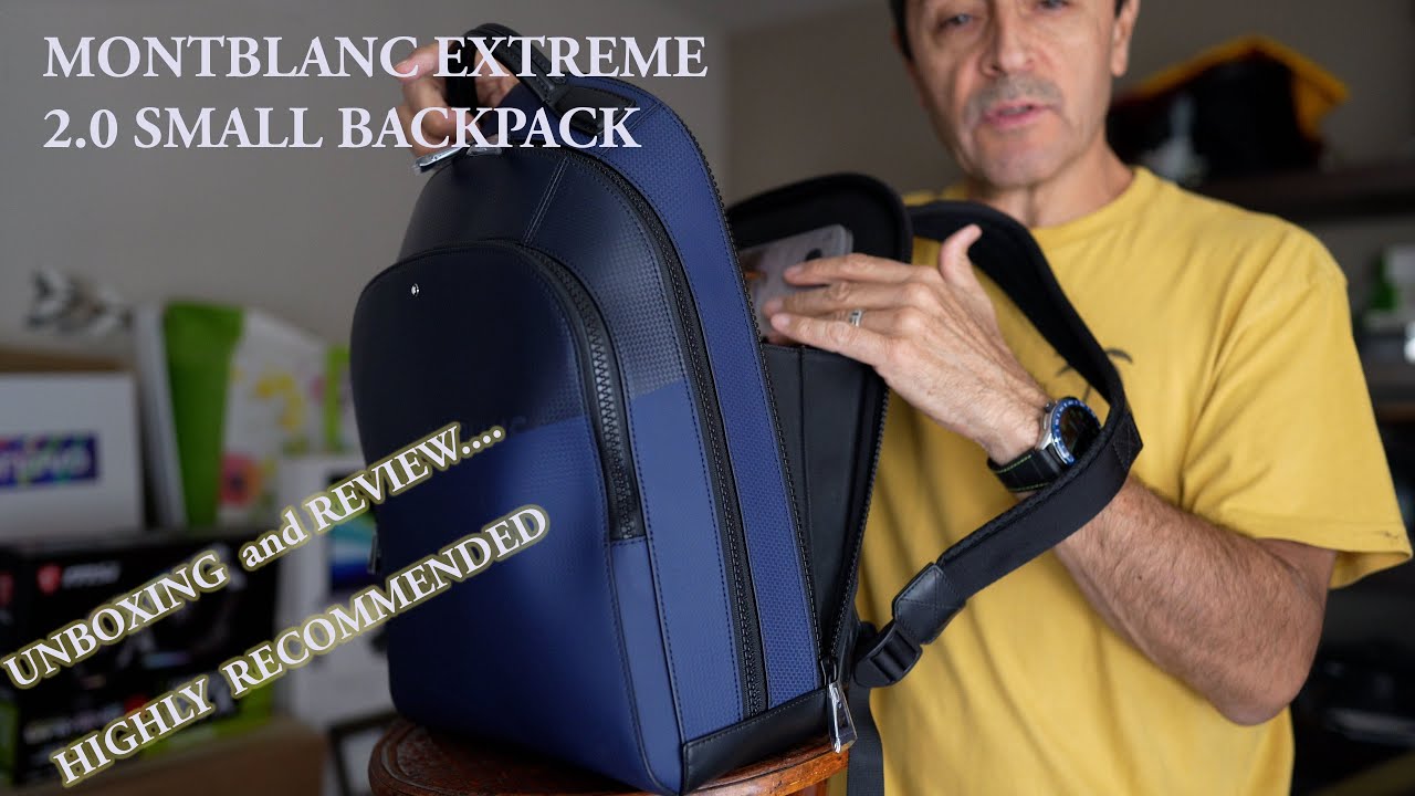 Отличный рюкзак! Обзор маленького рюкзака Montblanc Extreme 2.0