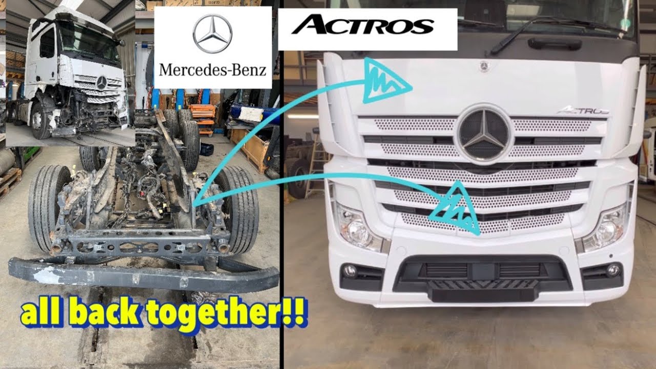 Mercedes Actros 2020 года снова собран! Часть 2