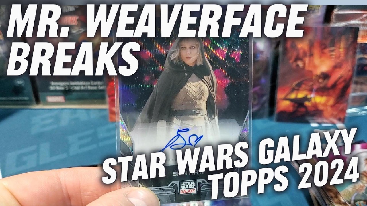 Star Wars Chrome Galaxy by Topps 2024 Hobby Box #3 | */199 */175 */75 and my FIRST AUTO */99 !!
