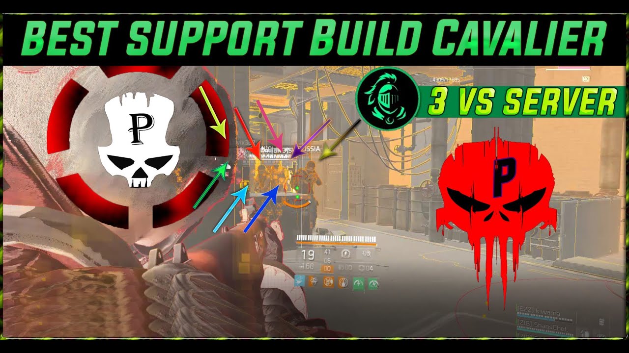 Division 2 Dark Zone PvP - Best Support Build Cavalier