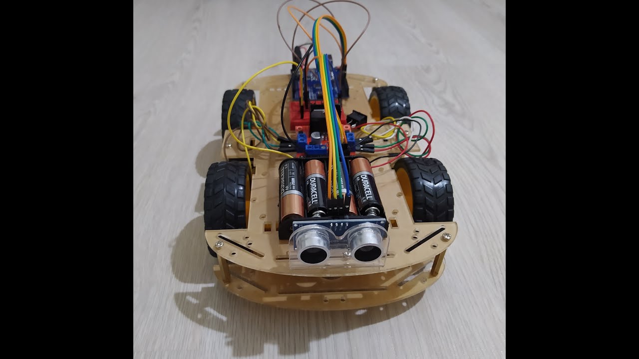 Arduino Projeleri #2 Engelden Kaçan Araba (HC-SR04)