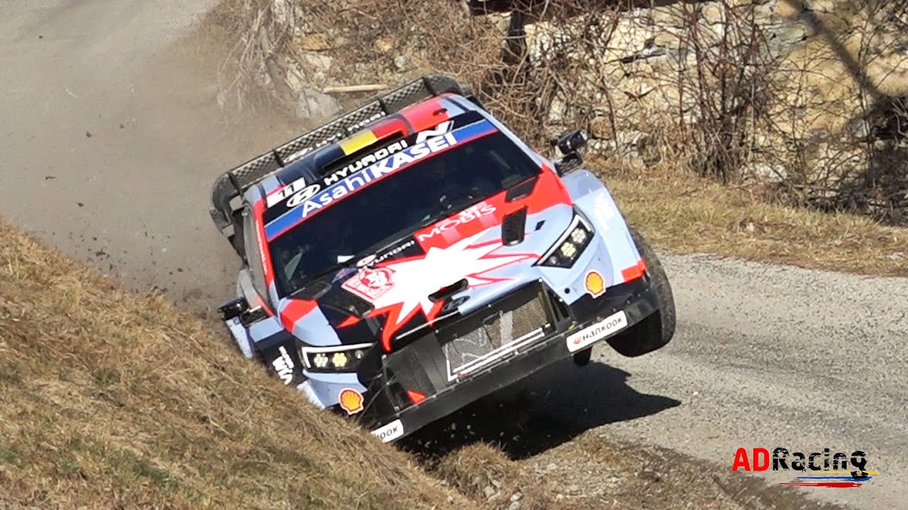 Shakedown Rallye Monte Carlo 2026 | Crash Neuville & Action | ADRacing
