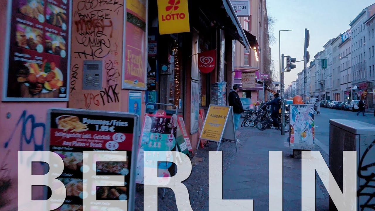 Berlin Walk Kreuzberg, Kottbusser Tor, Oranienstraße 🇩🇪 [4K] 2020 Germany