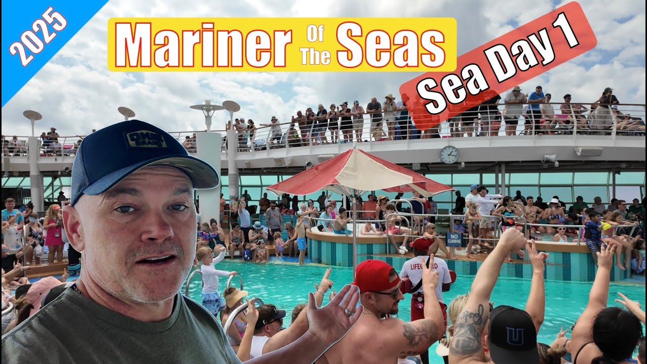 Mariner of the Seas 2025 | How Busy Is A Sea Day | Pools, Shows, Food and so Much More. 4K Video.