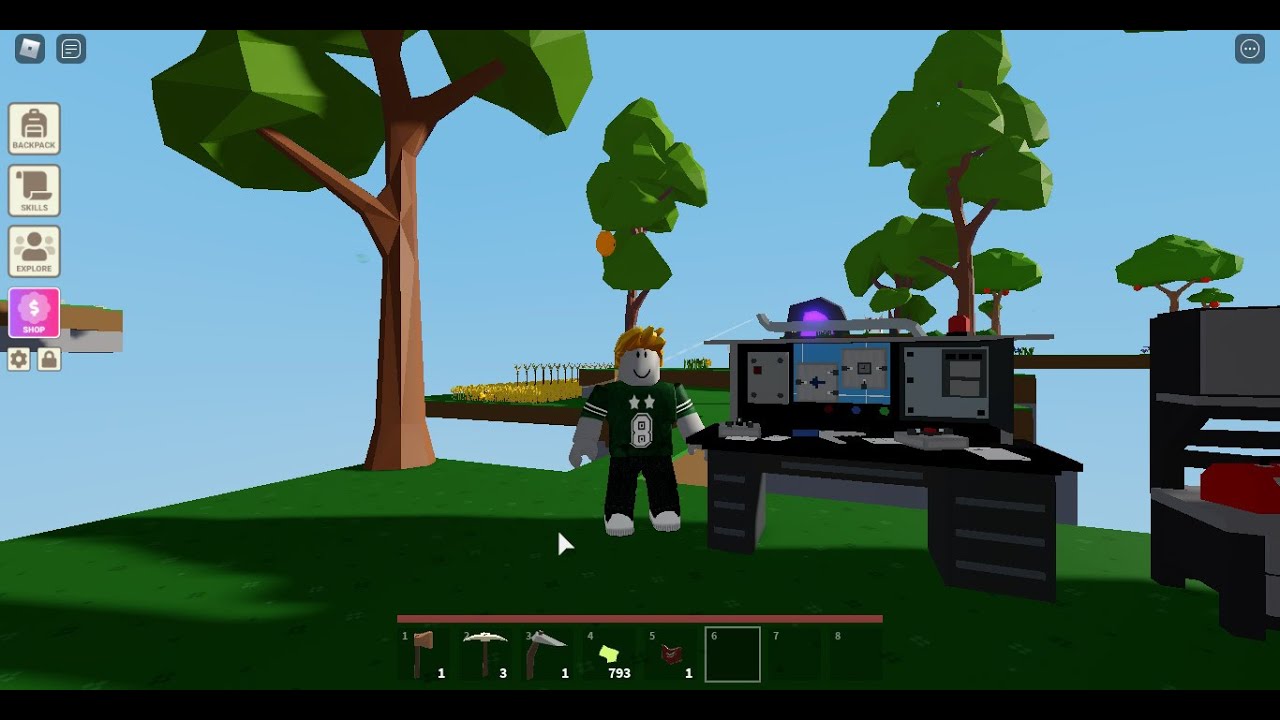 Roblox : Islands - How To Get The Electrical Workbench?