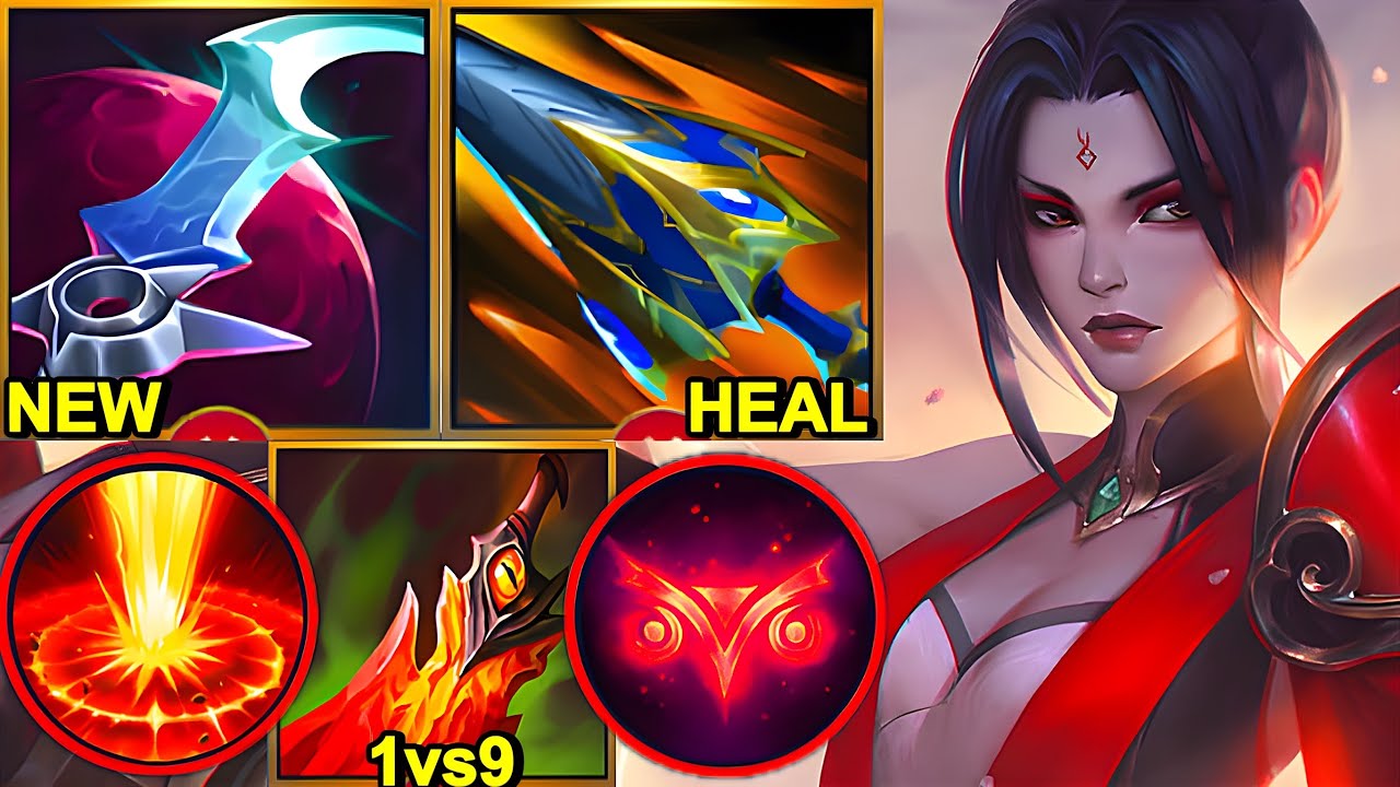 Wild Rift China Riven Top - 21KILL PENTA NEW Psychic Wave RIVEN BUILD RUNES - Challenger Rank